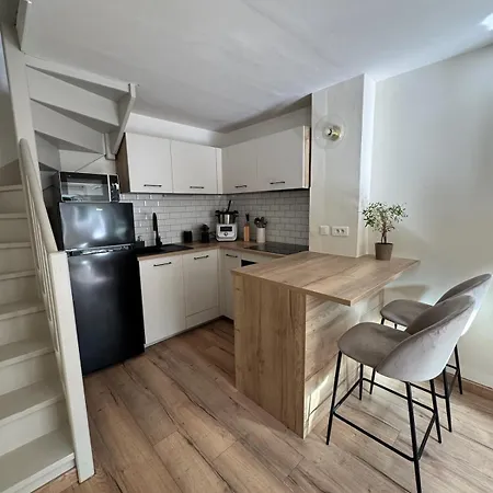 アパート Maison De En Centre-ville Avec Terrasse Et Parking *
